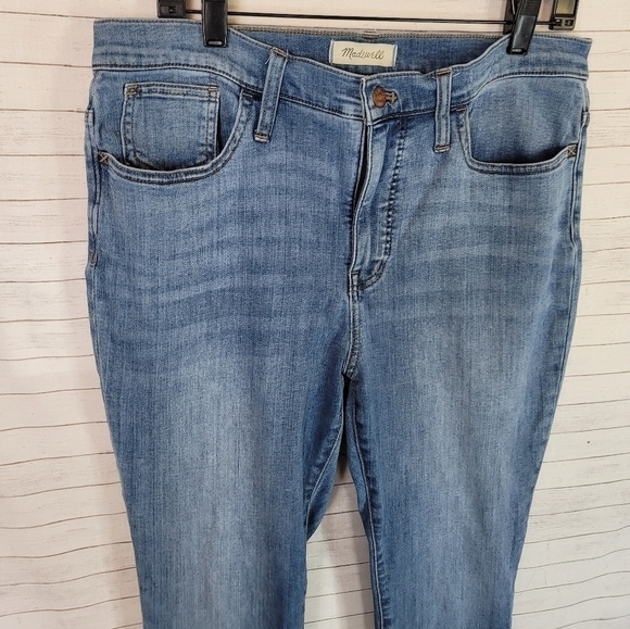 MADEWELL 9" MID-RISE SKINNY JEANS, SZ 32 - Picture 3 of 14